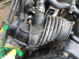 патрубок воздушного фильтра Opel Astra G (1998 - 2009), 1.7 л., X 17 DTL, дизель, МКПП