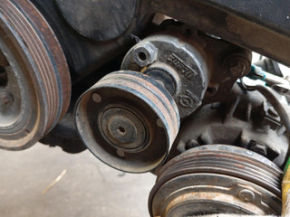 Натяжитель ремня агрегатов Opel Astra G (1998 - 2009), 1.7 л., X 17 DTL, дизель, МКПП