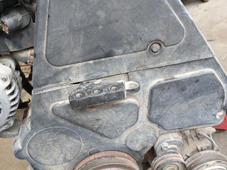 защита (кожух) ремня ГРМ Opel Astra G (1998 - 2009), 1.7 л., X 17 DTL, дизель, МКПП