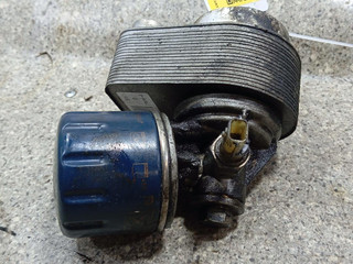 теплообменник масляного фильтра Renault Megane 3 поколение (2008 - 2014), 1.5 л., K9K 836, дизель