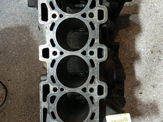 блок цилиндров Nissan Qashqai 1 поколение (2006 - 2010), 1.5 л., K9K 282, дизель