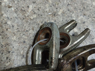 крепление форсунки Nissan Qashqai 1 поколение (2006 - 2010), 1.5 л., K9K 282, дизель