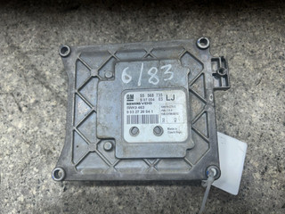 блок управления двигателем Opel Astra H (2004 - 2007), 1.6 л., Z 16 XER, бензин, МКПП, 55568735
