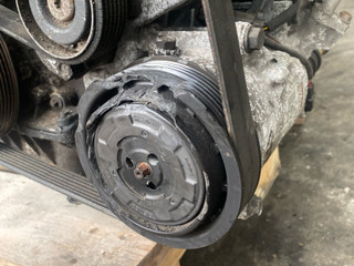компрессор кондиционера Renault Megane 3 поколение 2012, 1.9 л., F9Q 870, дизель, МКПП, 6SEL14C, 8200956574