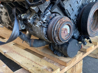 компрессор кондиционера BMW 3 серия E90/E91/E92/E93 2006, 3.0 л., N52 B30 A, бензин, АКПП, 64526961621, 6961621, 7SBU17C