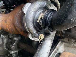 турбина Peugeot 406 1 поколение [рестайлинг] 2002, 2.2 л., дизель, МКПП