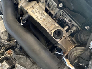 охладитель EGR / Радиатор EGR Mini Countryman 1 поколение 2013, 1.6 л., N47 C16 A, дизель, МКПП, 11717823319, 7823319