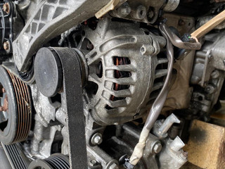 генератор Citroen DS4 1 поколение 2011, 1.6 л., 5FU (EP6CDTX), бензин, МКПП, 9666998080