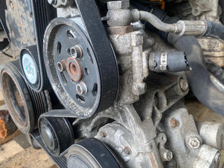 насос гидроусилителя руля Audi A4 B7 2007, 1.9 л., BRB, дизель, МКПП, 8EO145155