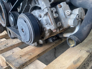 компрессор кондиционера Audi A4 B7 2007, 1.9 л., BRB, дизель, МКПП, 8E0260805CB, 6SEU14C, 8E0260805BS, 8E0260805BP