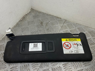 козырек солнцезащитный BMW 3 серия F30/F31/F34 [рестайлинг] F30 2015, 2.0 л., N47 D20 C, дизель, МКПП, estoril blau (b45), седан, полный привод, правый руль, 8061313, 51138061313