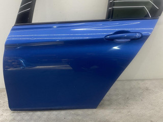 дверь задняя левая BMW 3 серия F30/F31/F34 [рестайлинг] F30 2015, 2.0 л., N47 D20 C, дизель, МКПП, estoril blau (b45), седан, полный привод, правый руль