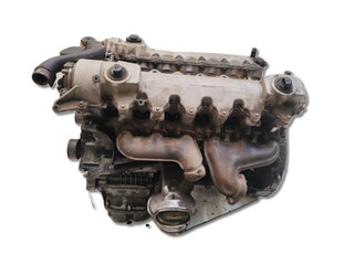 двигатель Mercedes-Benz CL-Класс C215 2000, 5.8 л., M137E58, бензин, АКПП, серебристый, купе, задний привод