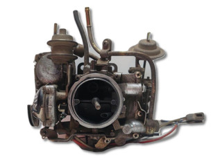 карбюратор Toyota Carina T170 AT171 1991, 1.6 л., 4A, бензин, АКПП, черный, седан