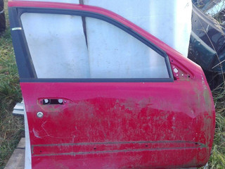 ручка внутренняя передняя правая Nissan Primera P11 1999, красный, 806702F002