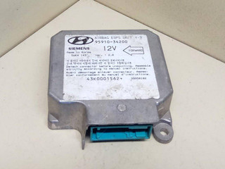 блок AirBag Hyundai Lantra J2 [рестайлинг] 1998, 95910-34200, SIEMENS