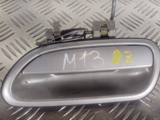 ручка наружная задняя левая Subaru Legacy 2 поколение 1998, 2.0 л., i, EJ20, бензин, МКПП, серебристый, универсал, полный привод, 63410AC030SG