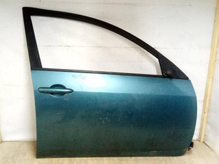 замок двери передней правой Nissan Primera P12 2003, синий