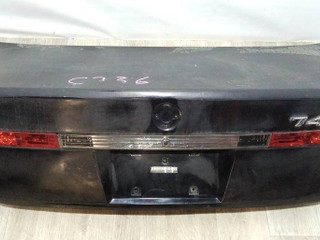 крышка багажника (дверь 3-5) BMW 7 серия E65/E66/E67 E65 2003, 4.4 л., i, M62 B44 (448S1), бензин, АКПП, черный, седан, задний привод, 41627049252