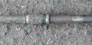 полуось передняя левая (приводной вал, ШРУС) Mitsubishi Space Gear 1 поколение 1996, 2.0 л., i, бензин