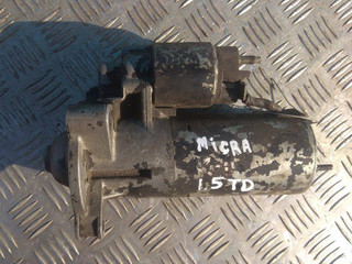 стартер Nissan Micra 2 поколение (K11) 1999, 1.5 л., TD, дизель, BOSCH, 0001108085, 1005821537