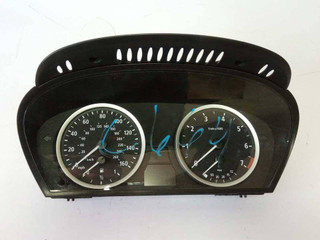 щиток приборов (приборная панель) BMW 5 серия E60/E61 2004, 2.5 л., i, M54 B25 (256S5), бензин, АКПП, серый, седан, задний привод, 62116945627