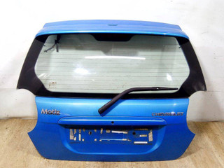 спойлер Chevrolet Matiz 2 поколение 2007, голубой, хетчбэк 5 дв.