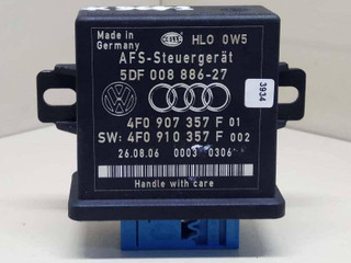 блок регулировки угла наклона фар Audi Q7 4L 2007, 3.6 л., i, BHK, бензин, АКПП, белый, внедорожник 5 дв., полный привод, 4F0907357F, 4F0910357F