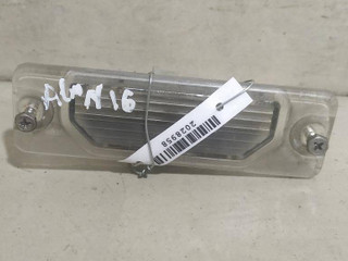 подсветка номера Nissan Almera N16 2003, седан