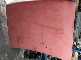 капот Toyota Starlet 3 поколение P70 1988, 1.3 л., karb., бензин, МКПП, красный, хетчбэк 3 дв., передний привод, 5330110230