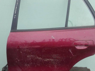 ручка внутренняя задняя левая Mitsubishi Galant 8 поколение 1999, красный, универсал