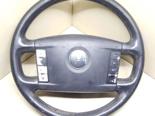 руль Volkswagen Touareg 1 поколение 2005, 3.2 л., i, BMX, бензин, АКПП, серый, внедорожник 5 дв., полный привод, 3D0419091K7B4, 3D0880203A2K7, 3D0880203B2K7
