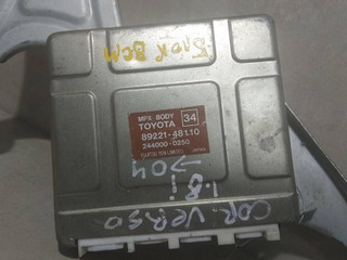 Блок управления BCM (Body Control Module) Toyota Corolla Verso 1 поколение E121 2002, 1.8 л., i, бензин, 8922148110, 244000-0250