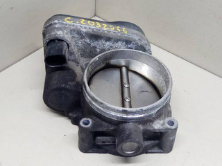 заслонка дроссельная BMW 7 серия E65/E66/E67 E65 2003, 4.4 л., i, M62 B44 (448S1), бензин, АКПП, черный, седан, задний привод, 13547506627-04