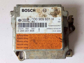 блок AirBag Volkswagen Touareg 1 поколение 2005, 3.2 л., i, BMX, бензин, АКПП, серый, внедорожник 5 дв., полный привод, BOSCH, 3D0909601H, 0285001858