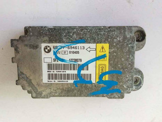 блок AirBag BMW 5 серия E60/E61 2004, 2.5 л., i, M54 B25 (256S5), бензин, АКПП, серый, седан, задний привод, 65776946113
