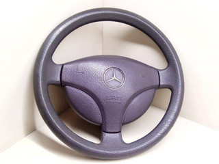 подушка безопасности водителя Mercedes-Benz A-Класс W168 W168.008 2000, 1.7 л., CDi, OM 668.940, дизель, 5МКПП, темно-серый, хетчбэк 5 дв., передний привод, A16846000987D88