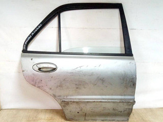 ручка наружная задняя правая Proton Wira 1 поколение 1997, серебристый