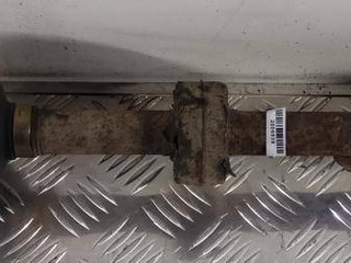 полуось передняя левая (приводной вал, ШРУС) Volkswagen Bora 1 поколение 2001, 1.6 л., i, AZD, бензин, 5МКПП, серебристый, универсал, передний привод, JZW407451KX