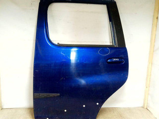 ручка наружная задняя левая Toyota Yaris Verso 1 поколение XP20 2001, синий, 6924052040B0