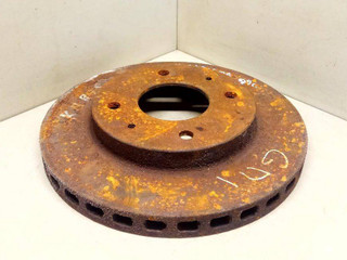 диск тормозной передний Mitsubishi Carisma 1 поколение 1999, 1.8 л., GDi, бензин, M818027