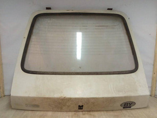 крышка багажника (дверь 3-5) Volvo 340 1982, белый