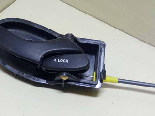 ручка внутренняя передняя правая Ford Focus 1 поколение 2000, 2.0 л., i, бензин, 5МКПП, черный, универсал, передний привод, XS41A22600AK