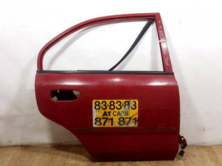 петля двери Mitsubishi Carisma 1 поколение 1998, красный, хетчбэк 5 дв.