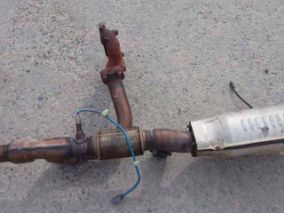 труба приемная глушителя Honda Pilot 1 поколение 2004, 3.5 л., i, J35A4, бензин, АКПП, бежевый, внедорожник 5 дв., полный привод, 18210-S9V-A01