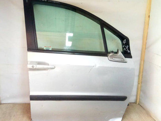 форточка передняя правая Citroen C8 1 поколение 2004, серебристый, 9204F2