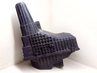 корпус воздушного фильтра Peugeot 607 1 поколение 2003, 2.2 л., HDi, 4HX (DW12TED4/FAP), дизель, МКПП, темно-серый, седан, передний привод, 9629040380, 9636500180