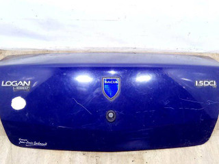 крышка багажника (дверь 3-5) Dacia Logan 1 поколение 2007, 1.5 л., DCi, K9K 792, дизель, 5МКПП, синий, седан, передний привод, 6001548859