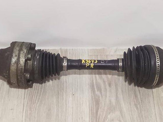 полуось передняя правая (приводной вал, ШРУС) Audi Q7 4L 2007, 3.6 л., i, BHK, бензин, АКПП, белый, внедорожник 5 дв., полный привод, 7L0407271F, 7L0407271FX