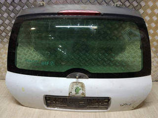 крышка багажника (дверь 3-5) Renault Clio 2 поколение 2000, 1.9 л., F9Q 780, дизель, МКПП, белый, хетчбэк 5 дв., передний привод, 7751469455